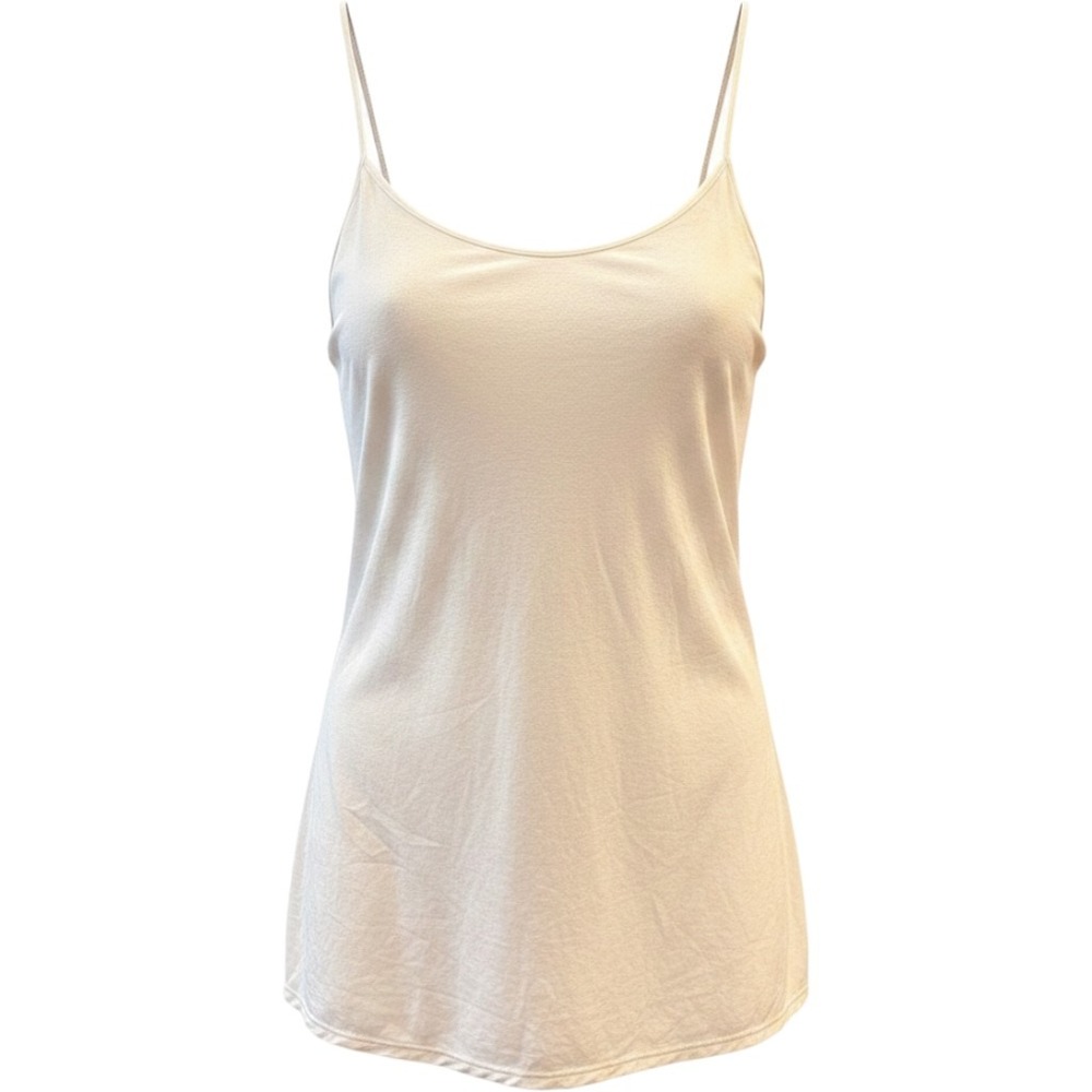 See By Chloe Off White Spaghetti Strap Camisole Top S6HHT22 S6H013 Size 42